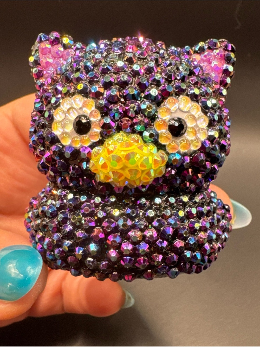 Hand Bedazzled Chococat Hello Kitty Rubber Duck Jeep Jewels